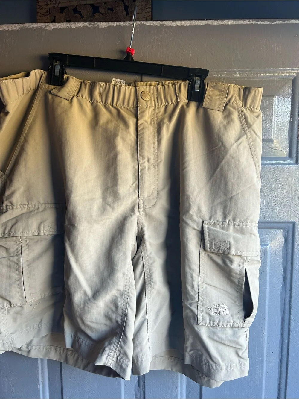 The North Face Light Khaki Cargo Shorts